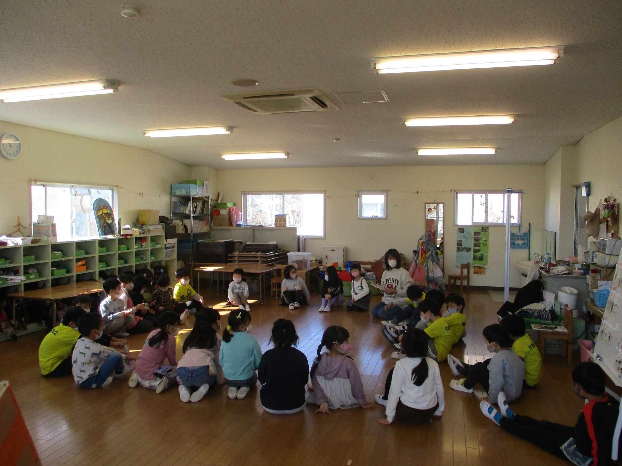 劇の取り組みをしています！（年長組）