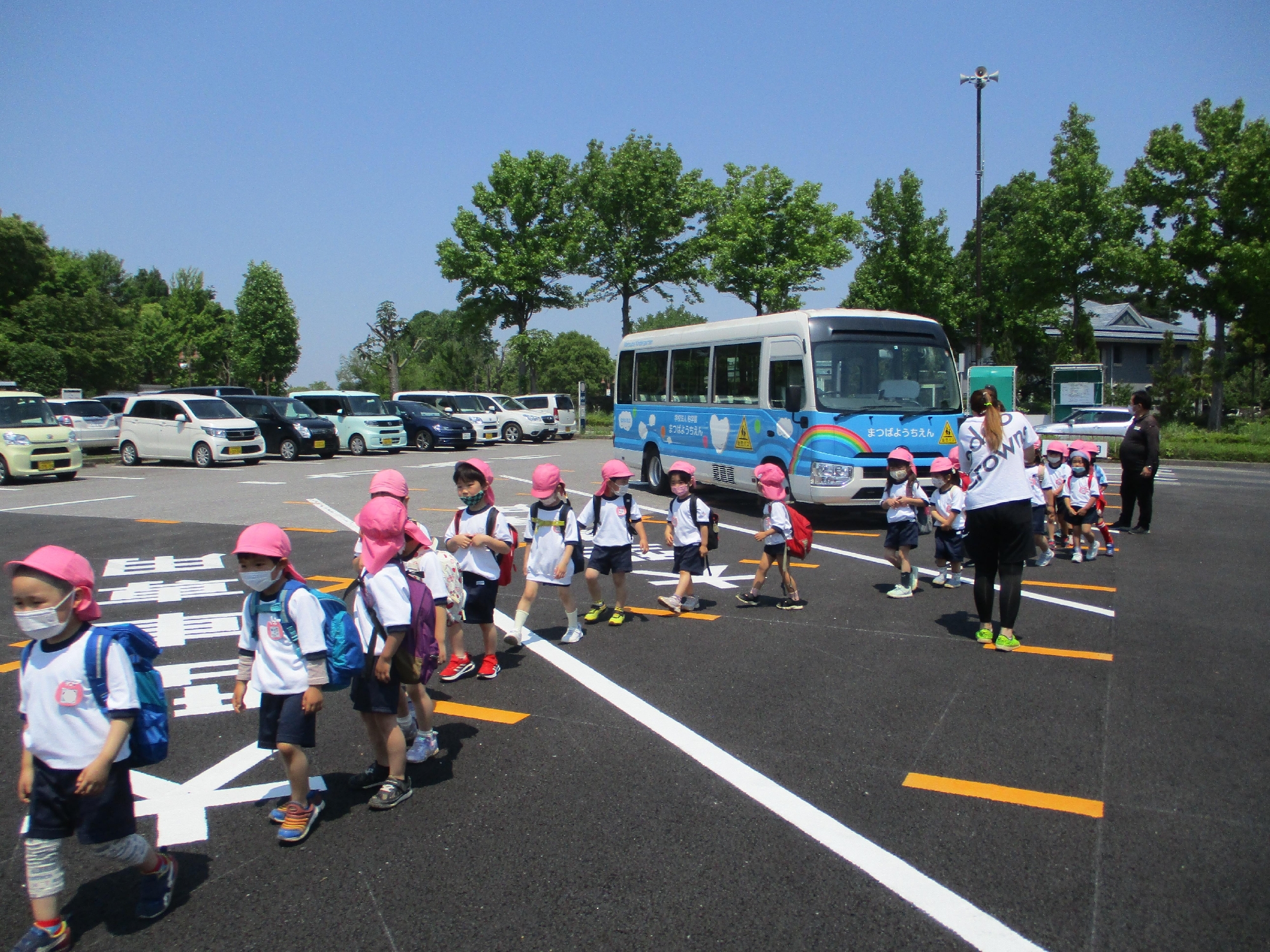 柏の葉公園に行ってきたよ！（年中組）