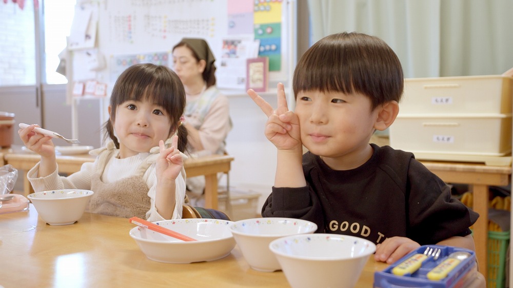 幼児クラス 乳児クラス 昼食
